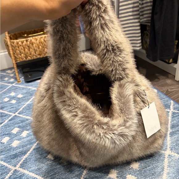 ZARA Fur Bag